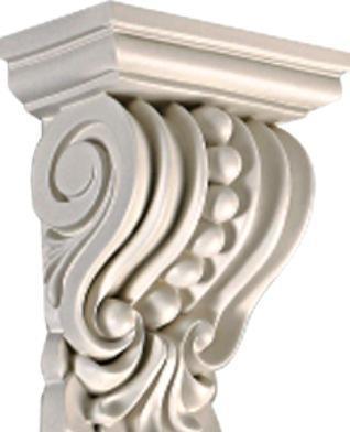 歐式裝修新寵 PU素面象鼻角線與精雕裝飾材料