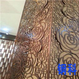 酒店KTV包房點睛之筆 玫瑰金不銹鋼花格與包柱裝飾材料的定制藝術